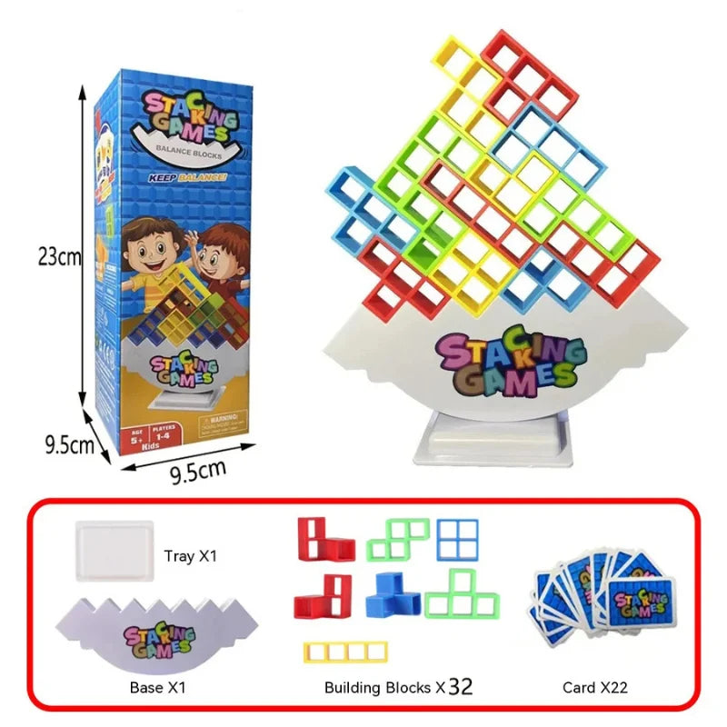Tetra Tower Balancing Block Game 1