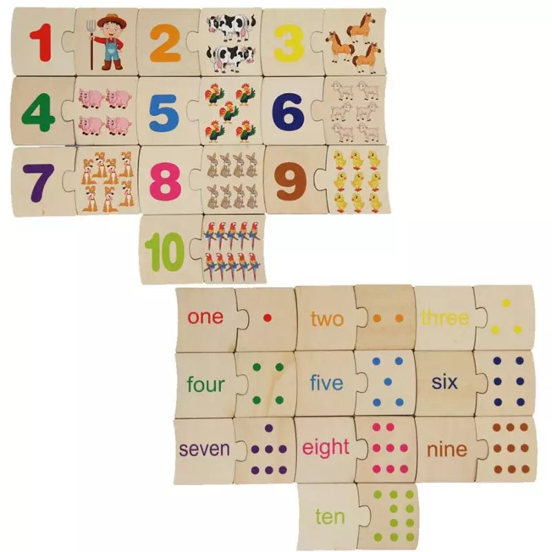 WOODEN PUZZLE MONTESSORI